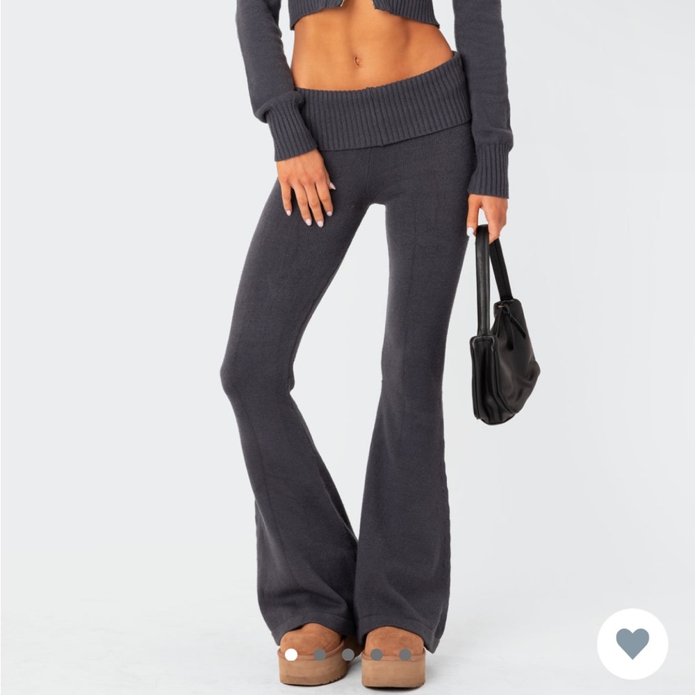 Knit Flare Pants main image 0